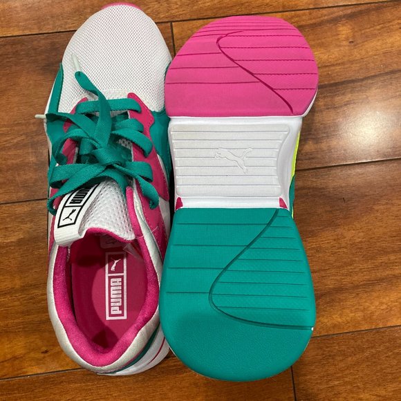 PUMA Nova Sci-Fi Leather Sneaker - Picture 4 of 6